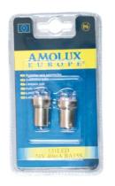 AMOLUX 151LED - LAMPARA LED 12V 80MA BA15S