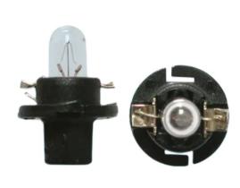 AMOLUX 219 - LAMPARA WEDGE 12V 1.2W BAX8.4D BLAC