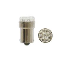 AMOLUX 300LEDAX - LAMPARA STOP 24V 12PCS BAU15S AMBAR