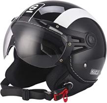 ABCPARTS SPC70961NGB - CASCO 501 NEGRO/BLANCO T.XL.