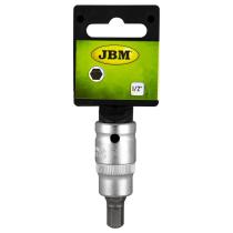 JBM 10027 - PUNTA 1/2" HEXAGONAL HW7