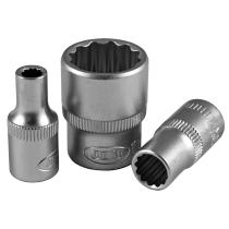 JBM 10183 - VASO CORTO 4.5MM, 12 CANTOS 1/4"