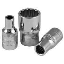 JBM 13600 - VASO 12 CANTOS 1/4" 8MM CROMADO