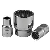 JBM 13612 - VASO 12 CANTOS 1/2" 10MM CROMADO