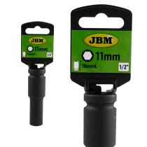 JBM 14736 - VASO DE IMPACTO LARGO HEX. 1/2" 11M