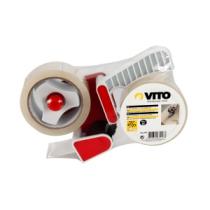 VITO VICJAF - JUEGO APLICADOR CON 2 CINTAS DE EMBALAR 50MM X 66MTS