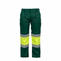 ALPOWE VICAV50 - PANTALÓN DE TRABAJO ALTA VISIBILIDAD VERDE - TAMAÑO 50