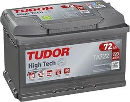 TUDOR TA722 - BATERIA 12V 72AH 720A +D 278X175X17