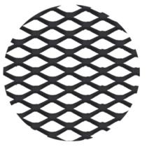 NERTO 130142203PL - KRW REJILLA ALU NIDO ABEJA 100X30CM PLATA