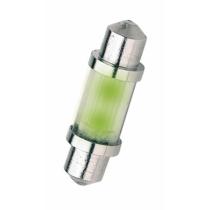 NERTO 700300193BL - KRW LED PLAFONIER 12V 11X36MM VERDE BLX1