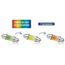 NERTO 700300197BL - KRW LED PLAFONIER 12V 11X36MM MULTICOLOR BLX1
