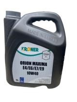 KRONER K105652 - 10W40 ORION MAX E4/E6/E7/E9 MULT-VEH  5L