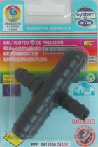 FERRCASH 25599 - CONECTOR GOTEO EN T 16-12 MM 2