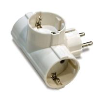 FERRCASH 104856 - ADAPTADOR TT 16A-250V 79X83X63