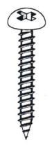 FERRCASH 124371 - TORNILLO ROSCA CHAPA 7981 02,9