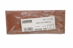 FERRCASH 124089 - HOJA LIJA 093X230MM NV 5 PZ