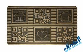FERRCASH 80586 - FELPUDO RECT 45X75CM ALEGRO