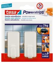 FERRCASH 111244 - COLGADOR ADH BLANCO PL 2 PZ TE