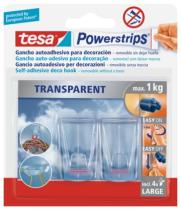 FERRCASH 111246 - COLGADOR ADH TRANSPARENTE PL 2