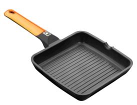 FERRCASH 102172 - GRILL PLANCHA RAYAS 28X28CM