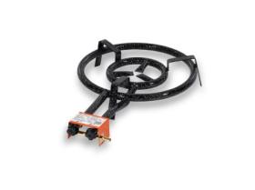 FERRCASH 81166 - PAELLERO 2 FUEGOS 40CM M400