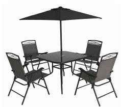 FERRCASH 128381 - MUEBLE MESA PARASOL 80X80X71CM