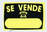 FERRCASH 51443 - CARTEL SE VENDE 50X35CM