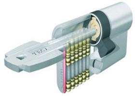 FERRCASH 70500 - CILINDRO SEG T60 40X50MM NIQ