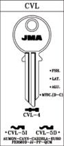 FERRCASH 24323 - LLAVE ALUMINIO JMA CVL-5D AZUL