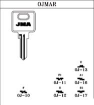 FERRCASH 63600 - LLAVE ACERO JMA OJ-12