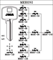 FERRCASH 9908 - LLAVE ACERO JMA MER-1D