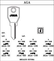 FERRCASH 9958 - LLAVE ACERO JMA AGA-5I