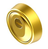 FERRCASH 121022 - ESCUDO CILINDRO Ø 65X24/17MM H
