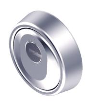FERRCASH 121024 - ESCUDO CILINDRO Ø 65X24/17MM H
