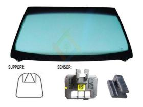 JUMASA V3031854 - PARABRISAS VERDE ACUSTICO DIFUMINADO AZUL CONTROL SOLAR SERI