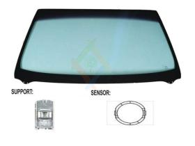 JUMASA V3234008 - PARABRISAS VERDE CONTROL SOLAR SERIGRAFIA SENSOR LLUVIA/LUZ