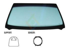 JUMASA V3302695 - PARABRISAS VERDE CONTROL SOLAR SERIGRAFIA BASE ESPEJO SENSOR