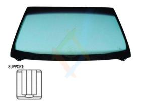 JUMASA V3304013 - PARABRISAS VERDE CONTROL SOLAR SERIGRAFIA BASE ESPEJO MOLDUR