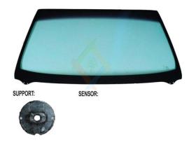 JUMASA V3304597 - PARABRISAS VERDE CONTROL SOLAR SERIGRAFIA MOLDURA SUPERIOR/I