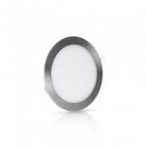 ASLO ASPLR120683NS - PANEL LED REDONDO 120MM 6W 3000K SATINADO