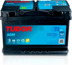 TUDOR TK720 - BATERIA 12 V 72AH 760A +ETN 0 278X1