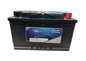 REC-OFICIAL RTK820 - REC OF BATERIA AUTO AGM 80 AH 315X175X190