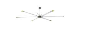 ALQUILER ESVENT2600 - VENTILADOR INDUSTRIAL DE TECHO 220V 0,4KW 2,6M