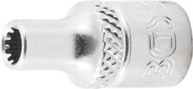 BGS 10104 - LLAVE DE VASO GEAR LOCK | ENTRADA 6,3 MM (1/4') | 4 MM