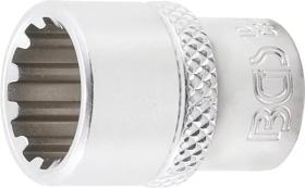 BGS 10112 - LLAVE DE VASO GEAR LOCK | ENTRADA 6,3 MM (1/4') | 12 MM