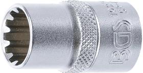 BGS 10214 - LLAVE DE VASO GEAR LOCK | ENTRADA 12,5 MM (1/2') | 14 MM