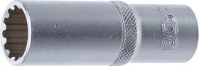 BGS 10258 - LLAVE DE VASO GEAR LOCK, LARGA | ENTRADA 12,5 MM (1/2') | 1