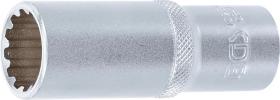 BGS 10259 - LLAVE DE VASO GEAR LOCK, LARGA | ENTRADA 12,5 MM (1/2') | 1