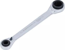 BGS 30007 - LLAVE COMBINADA CON CARRACAª4 EN 1|