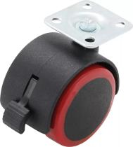 BGS 80338 - RUEDAS DE DIRECCION DOBLES CON FREN